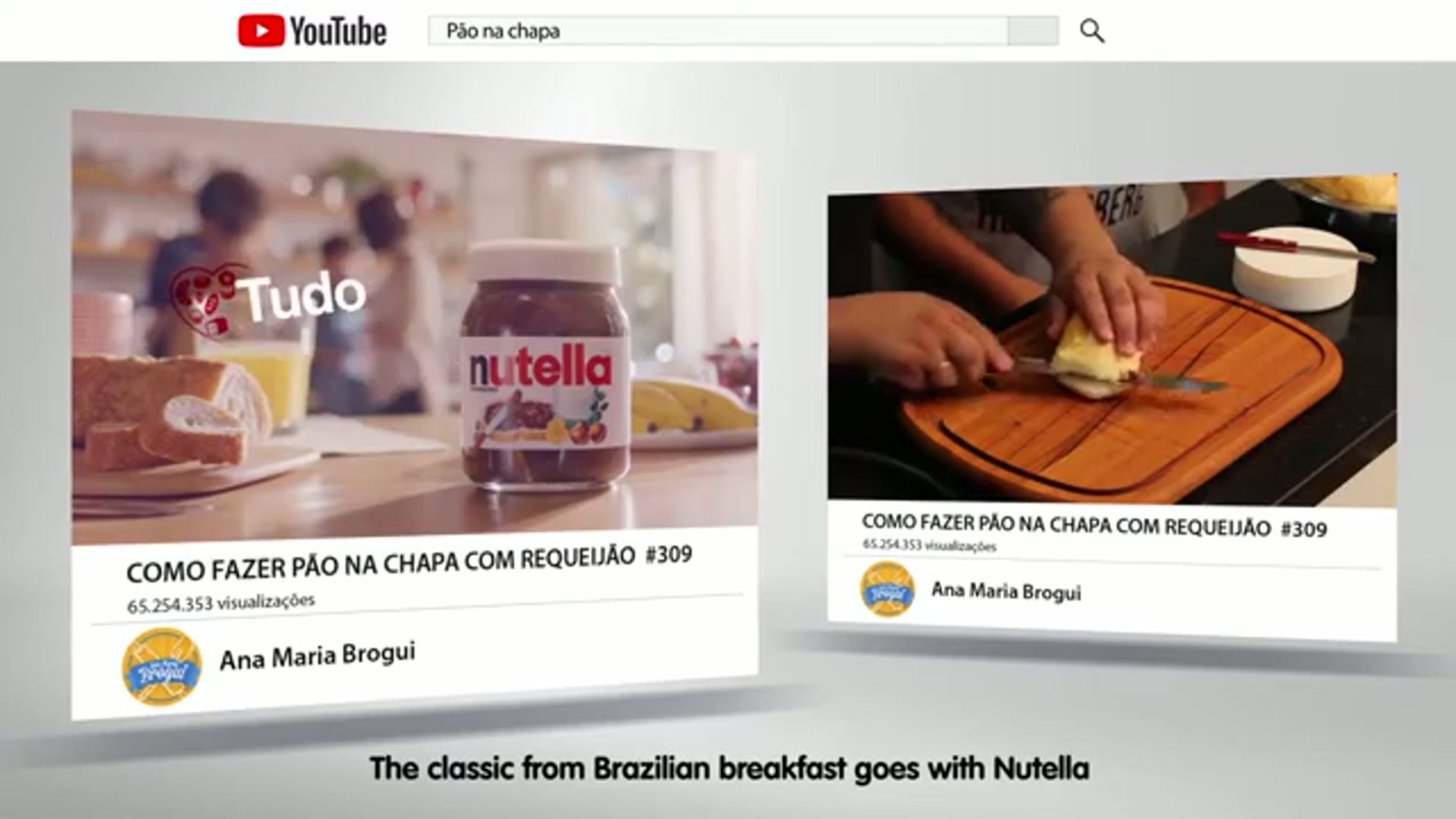 Tudo que é bom combina com Nutella